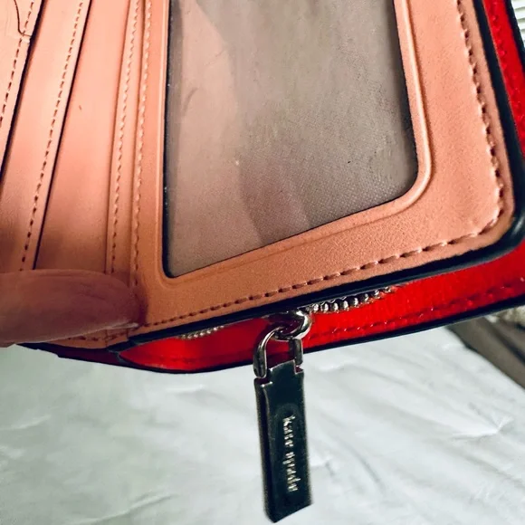 kate spade Red Wallet with Minimalist Design - Picture 5 of 6